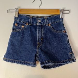 Kids Vintage Levi's Denim Shorts Sz. 6